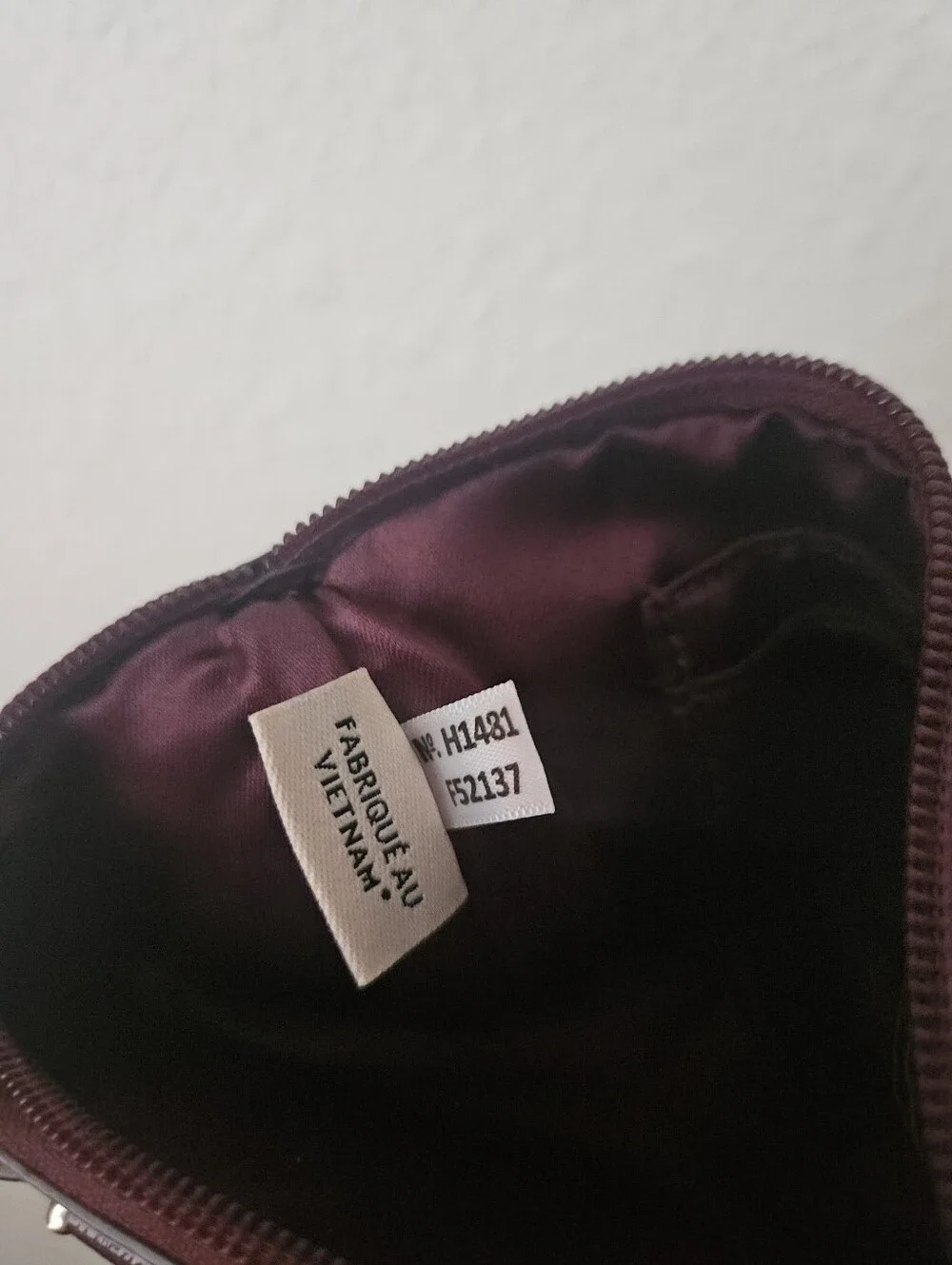 Coach mahogany purple